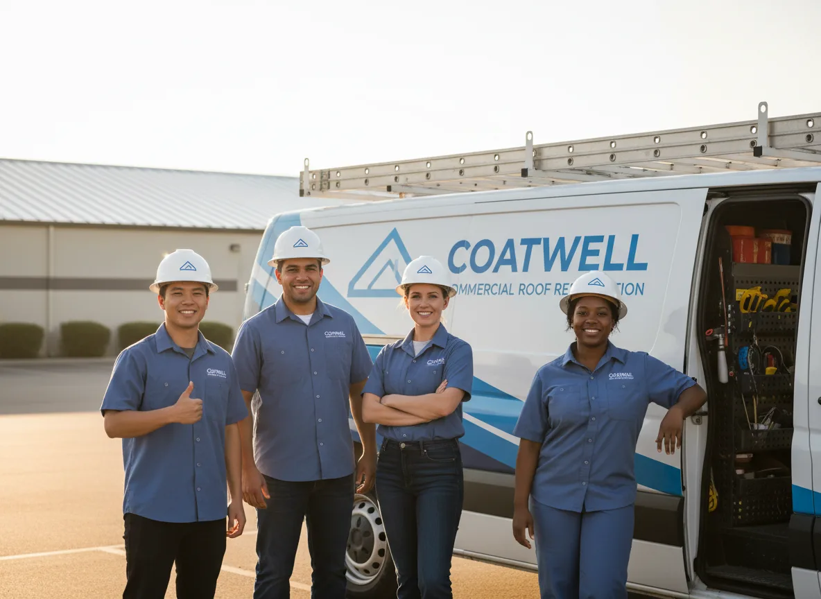 Commercial roof coating company in Lake City, IA